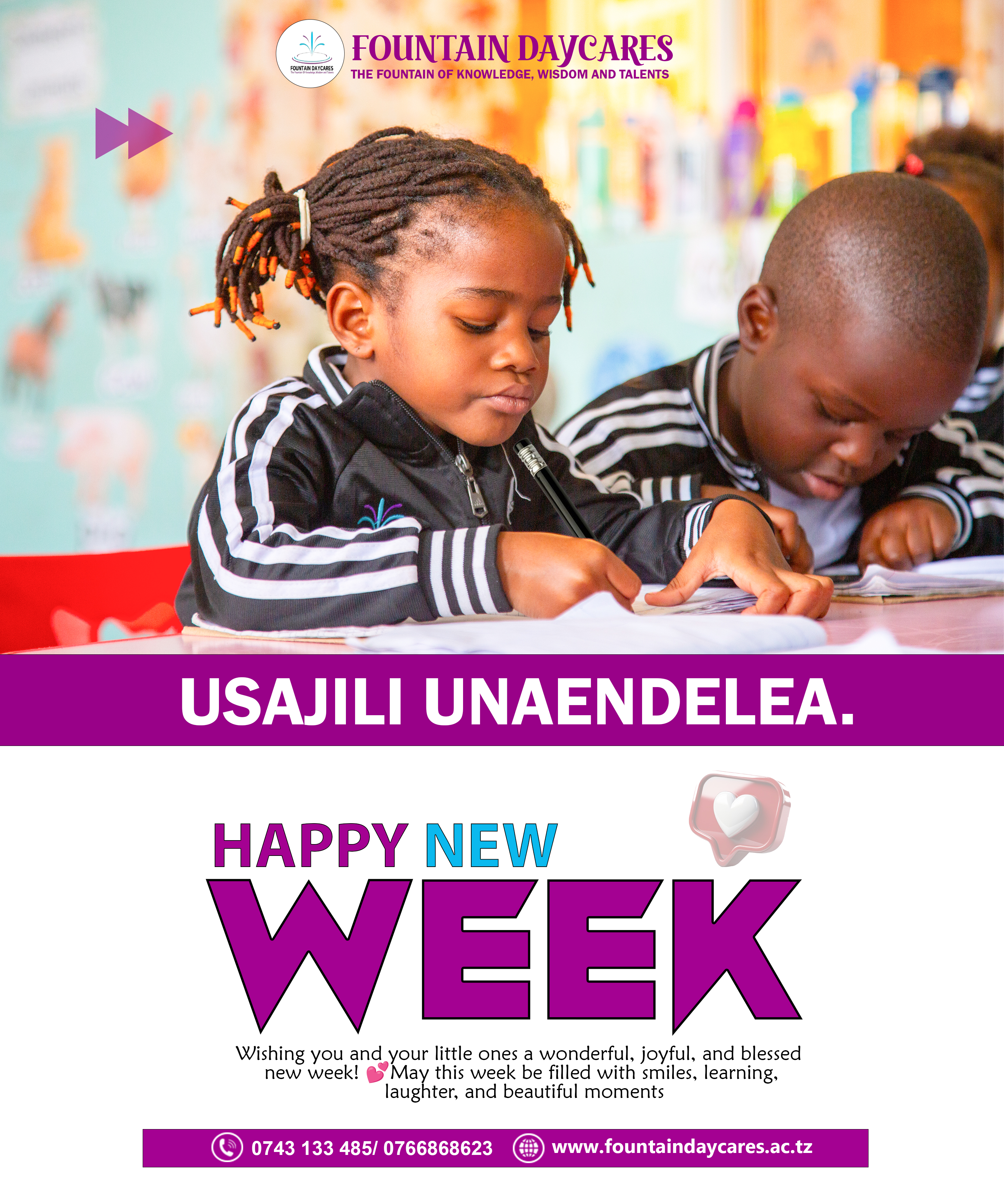 usajili unaendelea mlete mwanao